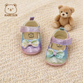 Spring and Autumn Baby Step Shoes, Anti-Slip and Breathable, 0-1 and a Half Year Old Girl Baby Princess Shoes, Birthday Wedding