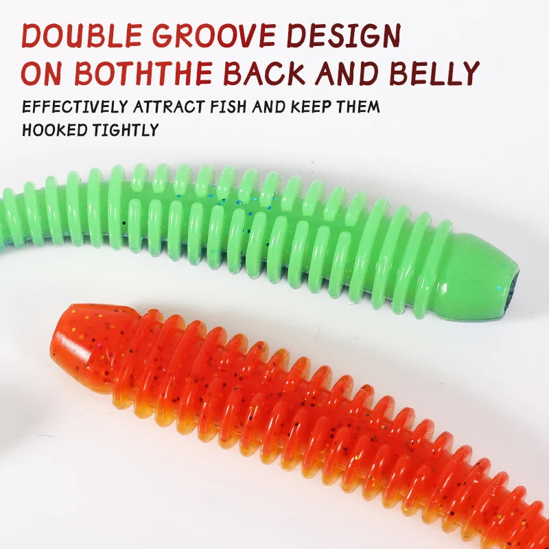 2023 Supercontinent Impact Ring Shad Fishing Lure Soft 20pcs 10pcs 6pcs Plastics Baits Swimbait Jigging Lure Artificial Baits