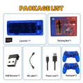 The GS5mini retro game console features dual wireless controllers, supports 4K high-definition output, and two-player gaming.