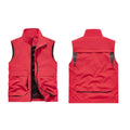 2026 Summer Men Outdoor Waterproof Quick Drying Cargo 6XL Vests Male Thin Mesh Breathable Waistcoats Climbing Sleeveless Jackets