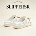 Women's Slippers 2026 Summer New Arrival Head Thick-soled Cartoon Versatile Outer Wear Non-slip Clogs Women's Beach Sandal