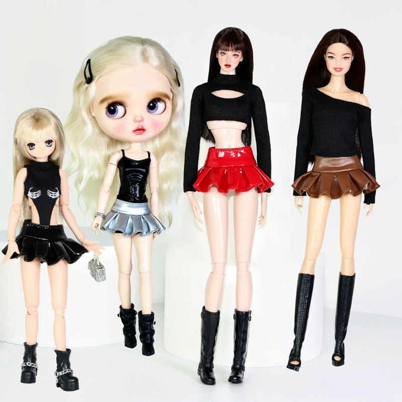 Sexy slip dress / 30cm doll braces skirt tight dress outfit for 1/6 Xinyi FR ST Blythe PP BB Doll