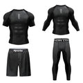 Cody Lundin Durability MMA BJJ Rash Guard Tight Exercise Jogging T - Shirts+Pants 3D Print Compression - View 21 | SAMAG