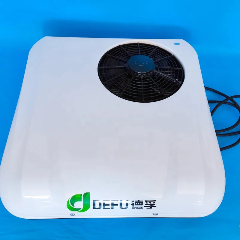 Refrigerant Included, Sea Freight Only, Rooftop Vehicle Battery Electric Automatic 12v Dc Air Conditioner For Car RV Truck