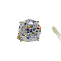 Fashion Moissanite PT950 Platinum 20 Carat Luxury Four - Claw Ring for Women, noble and gorgeous jewelry - Visuel 5 | SAMAG