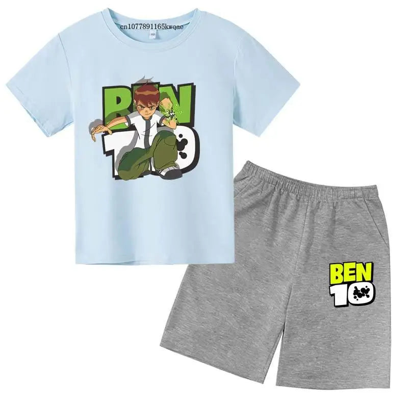 Kids Cartoon Ben Tennyson 10 Print Summer Breathable - View 24 | SAMAG
