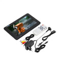 9 Inch Portable Slim TV Built-in 1500mAh Battery LCD Monitor for Vehicle Home Outdoor