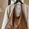 Large Capacity Solid Color Women's Shoulder Bag, Multifunctional Crossbody Bag, Women's Shoulder Tote Bag, Large Capacity Crossbody Tote Bag, Casual Work Bag