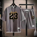 The summer new men's set features street fashion casual comfort softness breathability and 3D digital - View 8 | SAMAG