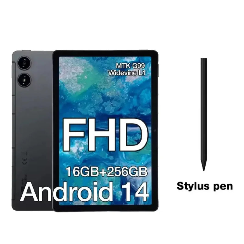 AGM Pad P2 Tablet 11" Fhd Display 480Nit Brightness, 8Gb+256Gb Mtk G99, 50Mp Camera, 7850Mah Battery, Widevine L1
