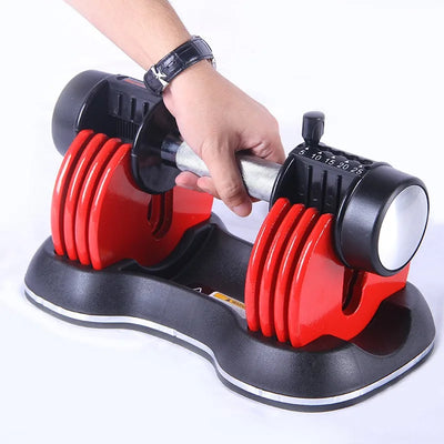 11kg Cast Iron Dumbbells with Quick - Adjustable | SAMAG