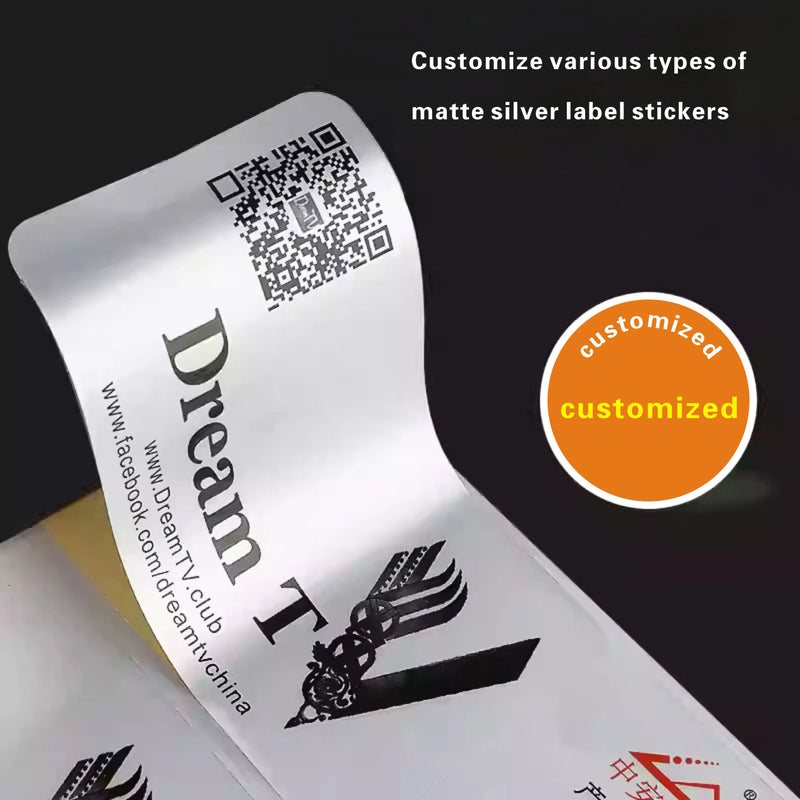 Custom Stickers Round Personalized Stickers Logo Stickers in Personal Design For Communion Labels Company Logo Gift Packaging