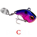 Fishing Lures Wobble Rotating Metal Vib Vibration Bait | SAMAG