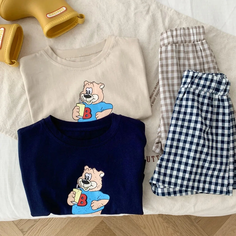Popular Design Baby Boys T - shirt Suit Summer Clothes - View 2 | SAMAG