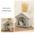 Stray Cat dog House Waterproof Outdoor Winter Warm Pet Cave Sleeping Beds Home Foldable Washable for Small Dog Puppy Supplies
