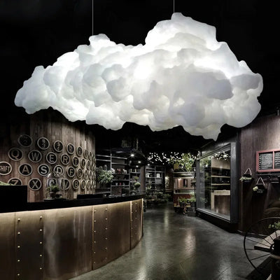 Modern Floating Cloud Led Pendant Light Living Dining | SAMAG