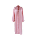 Hiloc Pink Elegant Satin Women's Pajamas Sexy Lace | SAMAG
