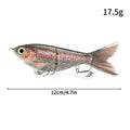 11.5cm 18.5g Balam Glide Bait Swimbait Joint Giant Pike | SAMAG