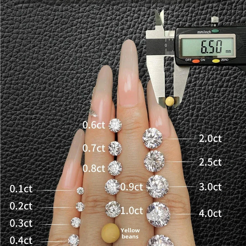 0.3ct 0.5ct 0.8ct 1ct 1.5ct 2ct 3ct With IGI GIA Certificates Lab Grown Diamonds CVD HPHT Lab Created Diamond Wholesale
