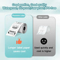 Phomemo Reflective Colour Thermal Label Sticker 40x30mm 230Pcs Each Roll Use For M108/M110/M120/M200/M220/M221/241BT/D520