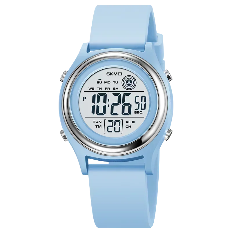 SKMEI 2094 Luxury Stopwatch Lady Waterproof Womens Digital Wristwatches Shockproof Countdown Watches for Women Montre Femme 1721