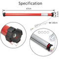 Customized Smart 25mm Curtain Motor Electric Roller Blinds Shutter Tubular Motor 38mm Tube Tuya Wifi Curtain Switch Moudle Alexa
