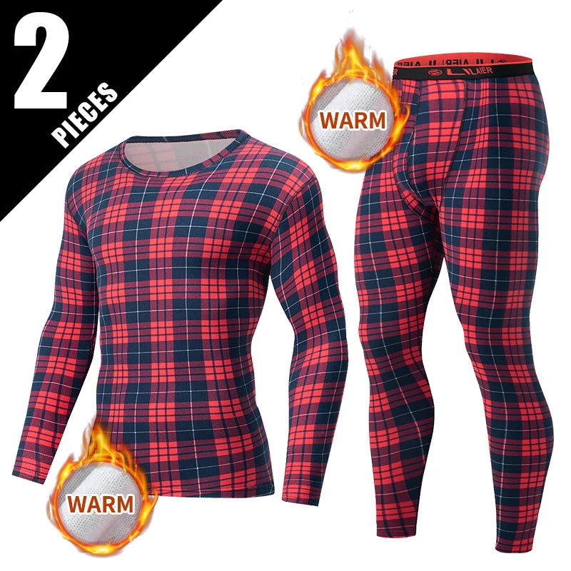2-Piece Men's Warm Suit For Autumn And Winter Youth Fashionable Plus Size Comfortable Casual Sports And Trendy Interior