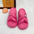 Slippers for Women's Summer Outer Wear New Super Popular Sandals Thick-Soled Non-Slip Beach and Seaside Slippers