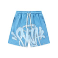 American Street Graffiti Letter Printed Sports Shorts | SAMAG