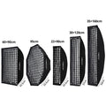 AMBITFUL Rectangle Softbox BW/FW 60*90/35*160cm Professional Soft Box Photography Light Effect Kit Matt Box With Honeycomb Grid