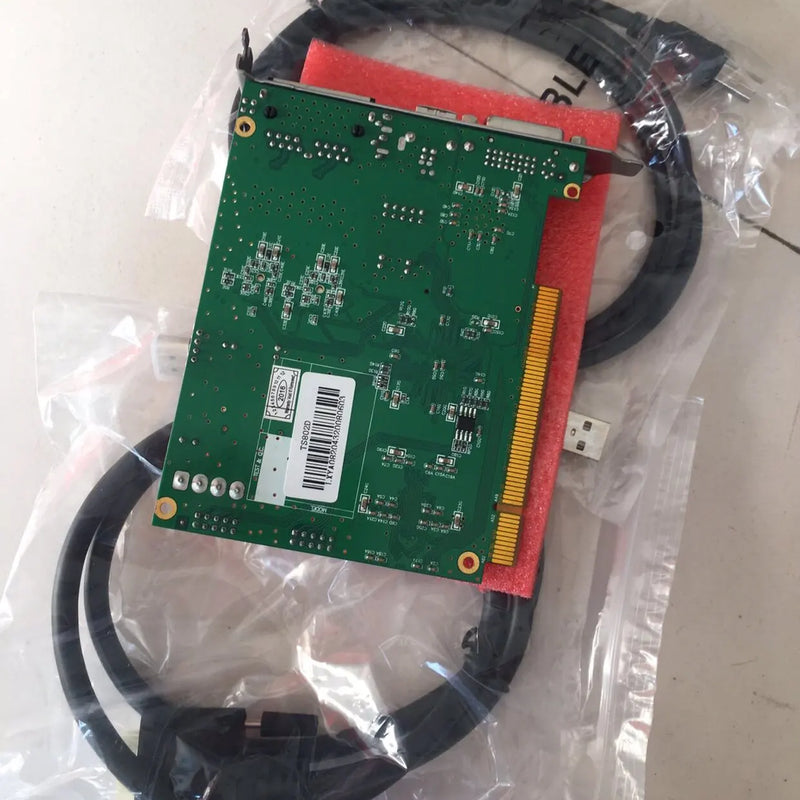 Full-color sending card TS802D electronic large screen control card LED full-color sending card