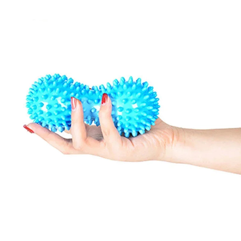 PVC Peanut Needle Ball Massage Point Grip Ball Tip Nail Fascia Yoga Ball Fitness Ball Inflatable Hedgehog Ball Waist Foots Yoga