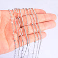 Stainless Steel Multilayers Chain Bracelet Women Simple Fashion Layered Girl Wrist Bracelet  Jewelry Accessories Length 18cm+5cm