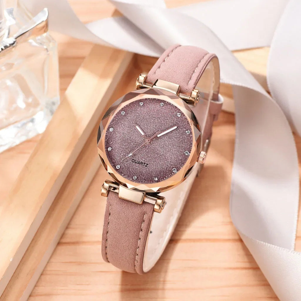 New Luxury Rhinestone Bracelet Watch Women Starry Sky Watches Ladies Wristwatch Relogio Feminino Reloj Mujer Montre Femme Clock