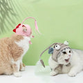 Adjustable Interactive Cat Headwear Toy - Pet Teaser Toy for Hours of Fun, Cat Cosplay Accessory