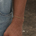 Hip Hop Stainless Steel Cuban Chain Bracelet For Women 3 5 7 mm Simple Stainless Steel Men Bracelet Gold Color Jewelry