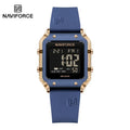 NAVIFORCE New Wristwatch for Women Multifunction Digital Waterproof Auto Date Display Silicone Strap Fashion Luxury Woman's Watc