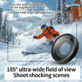 185° Ultra Wide Angle Lens for DJI Osmo Action 6 HD Optical Glass Filter Action Camera Accessories Quick Install