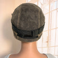 Short Full Lace Braiding Wig Synthetic Cornrow Knotless Box Braided Wigs Natural African Bantu Braids Wig for Black Women
