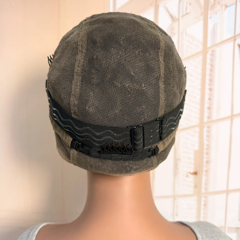 Short Full Lace Braiding Wig Synthetic Cornrow Knotless Box Braided Wigs Natural African Bantu Braids Wig for Black Women