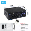 HiFi Digital Amplifier AK45 Bluetooth Amplify MP3 Channel 2.0 Surround Sound Amplifiers Support 90V-240V for Home Car MAX 350W*2