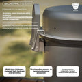 Outdoor Camping Multi Functional Steaming and Frying Pot, Stewed Rice Cooking Tool, 304 Stainless Steel Micro Pressure Cooker
