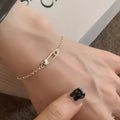 VENTFILLE 925 Sterling Silver Zircon Love Heart Bracelet | SAMAG