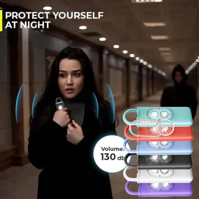 Portable Self Defense Siren New with 130dB SOS ABS Safety | SAMAG