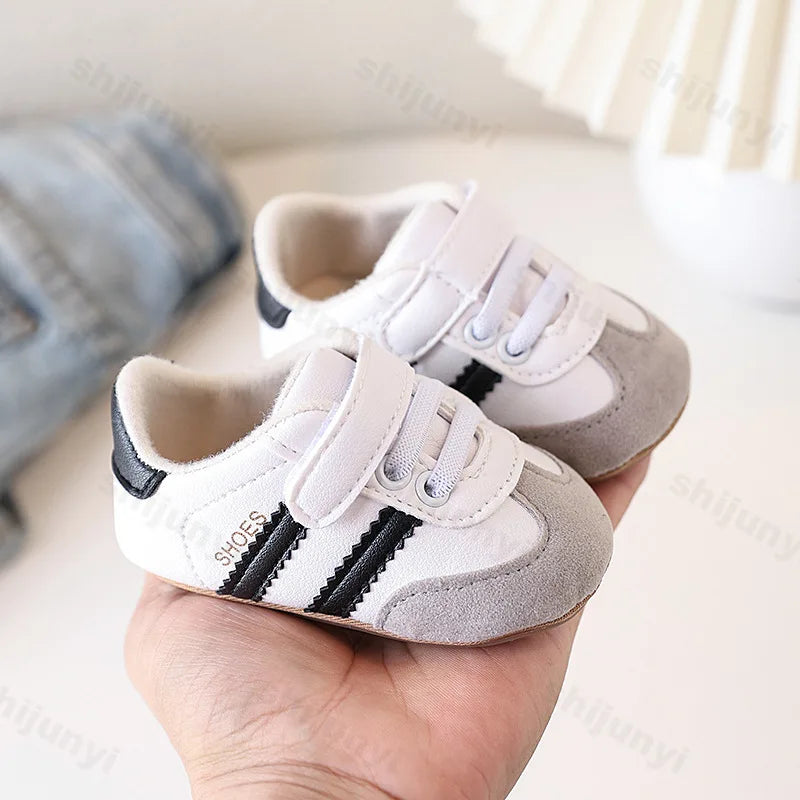 Baby Walking Shoes 2026 Spring Unisex First Walking Indoor Outdoor Toddler Shoes Comfortable Non-slip Casual Shoes 0-18 Months