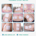 10Pcs 2mm Plug Non-woven Fabric Reusable Self Adhesive Electrode Pads Conductive Gel Pad Body Digital  Massager