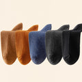 5 Pairs of 100% Cotton Socks, Men's Four Season Striped | SAMAG