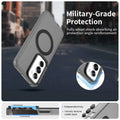 Magnetic For Magsafe Wireless Charge Cases For OPPO Reno 12 Pro Reno12 Reno12Pro 5G Shockproof Candy Color Bumper Cover