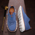 Men's Casual Dress Shoes Fashion Walking Sneakers Mesh Business Oxfords Work Lightweight Soft Sole