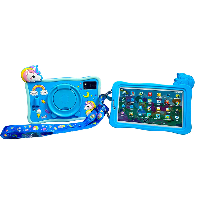 6GB RAM 256GB ROM WiFi Tablet Android 13 PC 7 Inch Kids Learning Education Tablets Children's Gift Quad-core 5000mAh Tablet PC